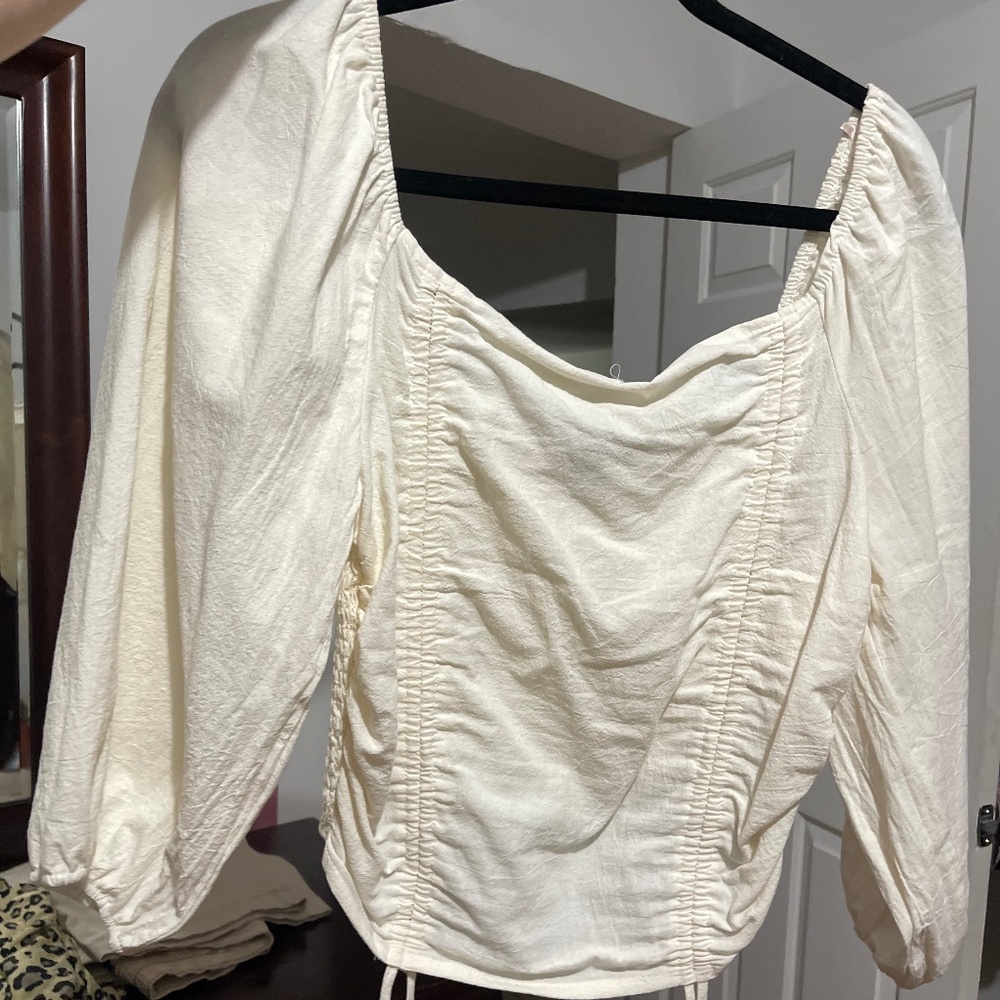 Crop top blouse